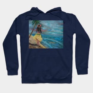 Girl on the Beach 11 Hoodie